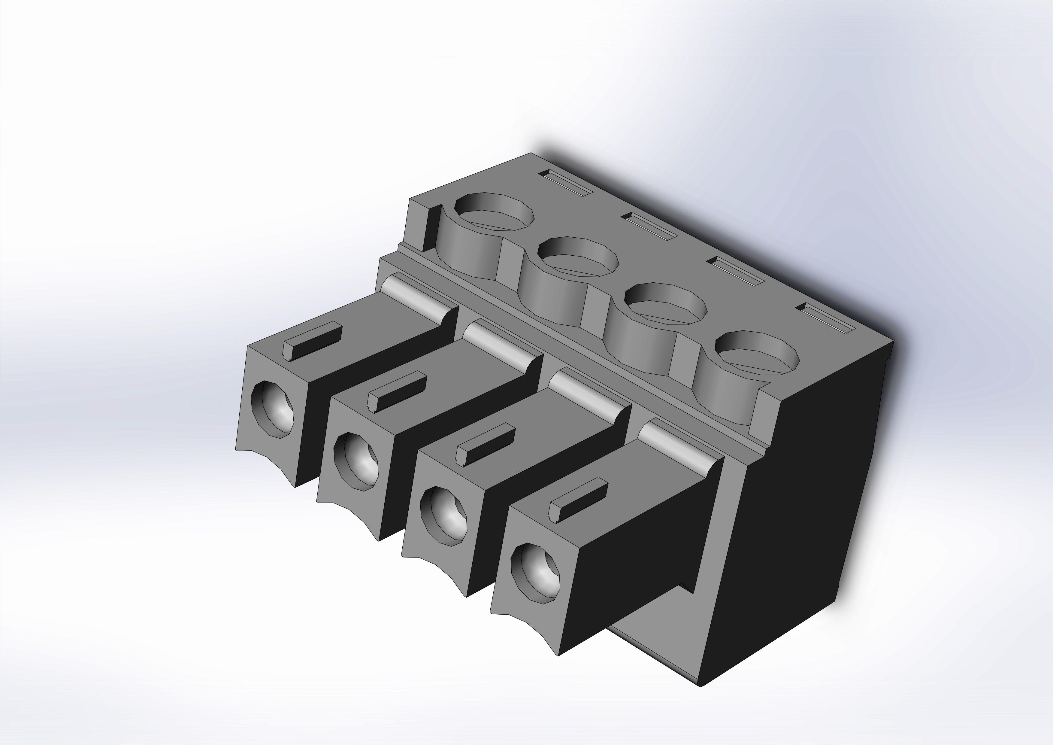 Degson终端连接器5EDGK-3.81-4